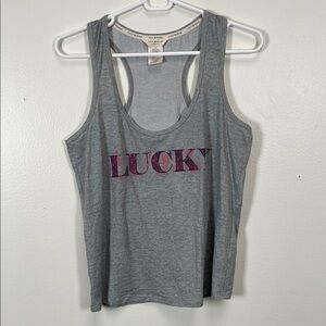 Lucky Brand Super-Soft Gray Tank Top